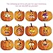 Unomor Halloween Pumpkin Decorations Foam Stickers Craft Kit - Halloween Pumpkin Decorating Craft Kit Halloween Party Trick or Treat Autumn Party Supplies 24 Sets