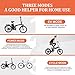 NAKTO 20″ 250W Foldaway Electric Bike Sport Mountain Bicycle with Lithium Batterythumb 4