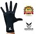 Arthritis Gloves By Copper Compression Gear (Full Finger) 100% GUARANTEED - Relieve Symptoms of Arthritis, RSI, Carpal Tunnel, Swollen Hands, Tendonitis & More! (Pair of Gloves)