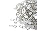 Honbay 1440PCS Sparkly Clear Crystal Flat Back Round Rhinestones (5mm,ss20)