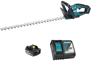 Makita DUH606RT 18V LXT Brushless Cordless 24" Hedge Trimmer Kit with Battery (5.0 Ah) & Rapid Charger