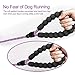VLDCO 10 FT Strong Dog Leash Extra Heavy Duty Rock Climbing Rope Comfortable Padded Handle Highly Reflective Threads for Small Medium Large Dogs, 1/2 inch Diameter (Purple)