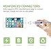CBoner iPhone Cable,3Pack 10FT Nylon Braided Cord Lightning Cable Certified to USB Charging Charger for iPad,iPod Nano 7,iPhone 7/7 Plus,6/6 Plus/6S/6S Plus,SE/5S/5 (Gray White,10FT)