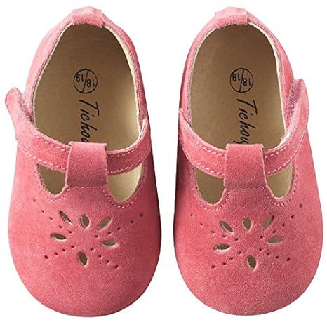 Tichoups Chaussures Bebe Cuir Souple Salome Framboise 16 17 Chaussures Bebe Fille Plusbushouten Chaussures Premiers Pas