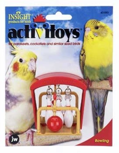 JW Pet Company Activitoys Birdie Bowling Bird Toy - Thumbnail 2