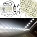 KAPATA 25FT LED Storefront Lights Window Light Kits LED Bulb For Indoor/Outdoor Decoration Lighting SMD5630 DC12V