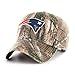 OTS NFL New England Patriots Men's Challenger Adjustable Hat, Realtree, One Size