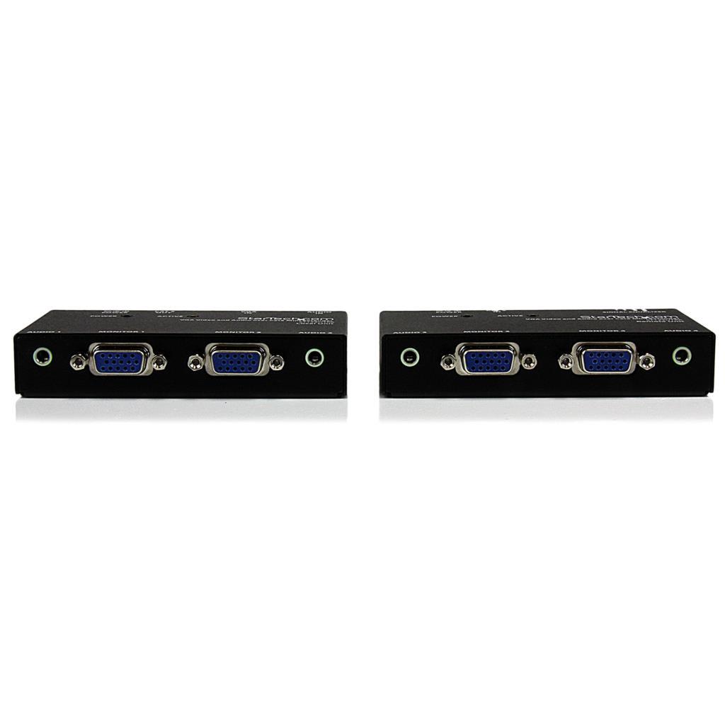 VGA Video Extender over Cat 5 with Audio Up to 500ft