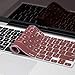 Kuzy Pro Keyboard Cover 2023 2022 14 inch A2779 A2442-16 inch A2780 A2485 M1 Silicone Cover Skin, Brown