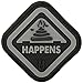 Maxpedition Gear It Happens Patch, Swat, 2 x 2-Inch