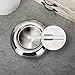 LendGaGa stylish ashtray, stainless steel ashtray, covered ashtray, ashtray with cigarette holder, smokers preferred ashtray for home office decoration, car ashtray
