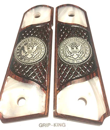 1911 Grips, ARMY.Fits COLT,SIG,KIMBER,RUGER,TAURUS,PARA,SPRINGFIELD,S & W,REMINGTON,WILSON,THOMPSON,CLONES
