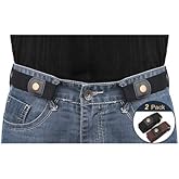 XZQTIVE No Buckle Invisible Elastic Stretch Belt for Men/Women Fits waist 24-50in Father Day Gift