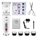 AFBEST Dog Clippers, Professional Pet Hair Grooming Clippers Low Noise Rechargeable Cordless Electric Hair Clippers (White)