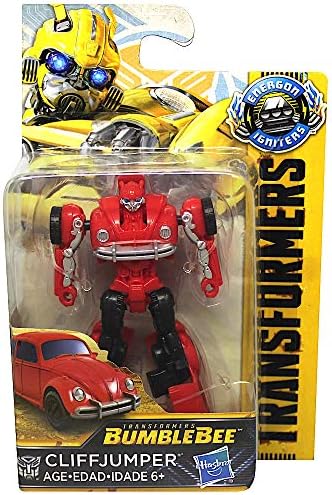 Energon Igniters Cliffjumper Volkswagen Beetle Transformer Action Figure 3"