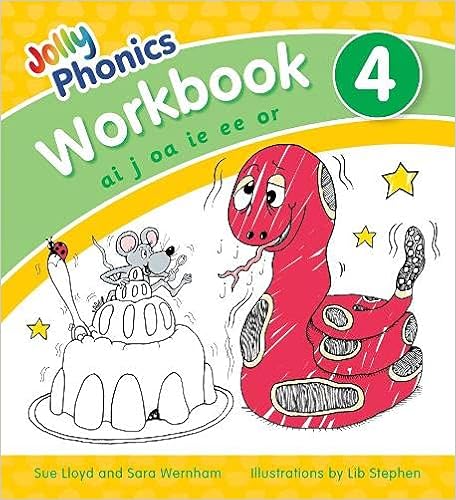 jolly phonics workbook 4 in precursive letters british english edition wernham sara lloyd sue 9781844146543 amazon com books