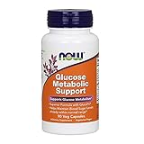 NOW Glucose Metabolic Support, 90 Capsules