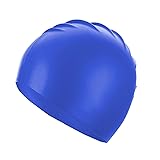 Doovid Swim Caps for Women Men Waterproof Silicone
