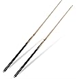 JEPNJPU Pool Cue Stick,Hardwood 36inch/42inch/48inch/57inch Billiard Cue Sticks Set of 2/4,Table Pool Stick for Beginners,Cue for Pool Table,Pool Sticks with 13mm Tip
