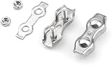Rybtd M4 Duplex Wire Rope Grips 12 PCS 304 Stainless Steel Clamp for 3mm Wire view 7