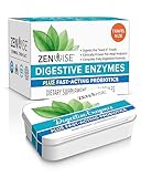 Zenwise Health Digestive Enzymes - Probiotic Multi Enzymes with Probiotics and Prebiotics for Digestive Health and Bloating Relief for Women and Men, Daily Enzymes for Gut and Digestion - 15 Count