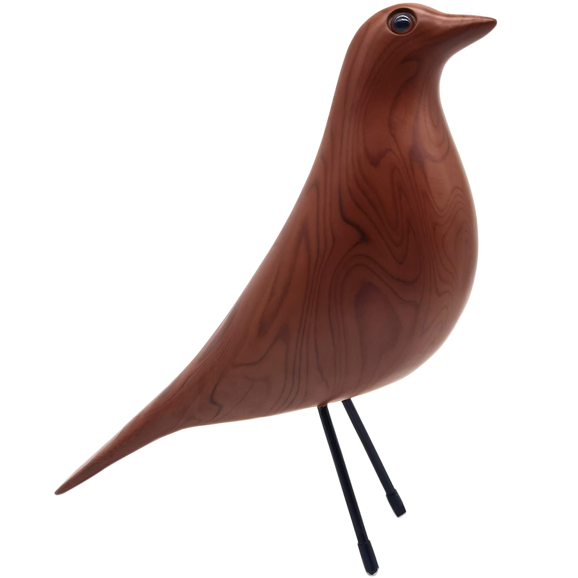 Photo 1 of Mid-Century Home Décor House Bird - Office House Desk Dove Sculpture Pigeon Ornament Arts Gift Replica (Wood Color)…