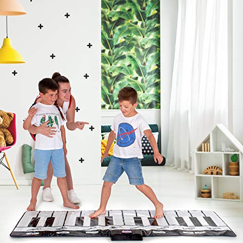 Amazon.com: Abco Tech Giant Piano Mat – Jumbo Floor Keyboard ...