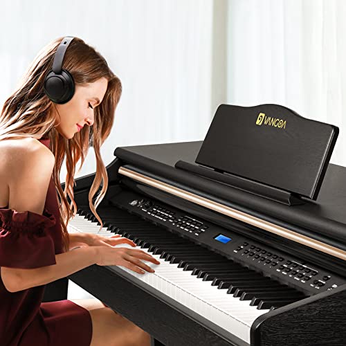 Digital Piano, 88 Key Weighted Home Piano Bundle for Beginner