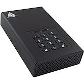 Apricorn 2TB Aegis Padlock DT 256-Bit Encrypted USB 3.0 Hard Drive (ADT-3PL256-2000)