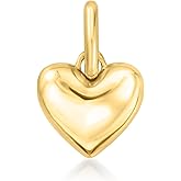 Pure Collection by Ross-Simons 14kt Yellow Gold Heart Charm