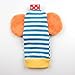 Happy Monkey Baby Wrist Rattles and Foot Finders Set High Contrast Infant Foot Finders Socks and Newborn Hand Wrist Rattle Toy Cute Engaging Elephants and Monkeys Bright Developmental Colors Patterns