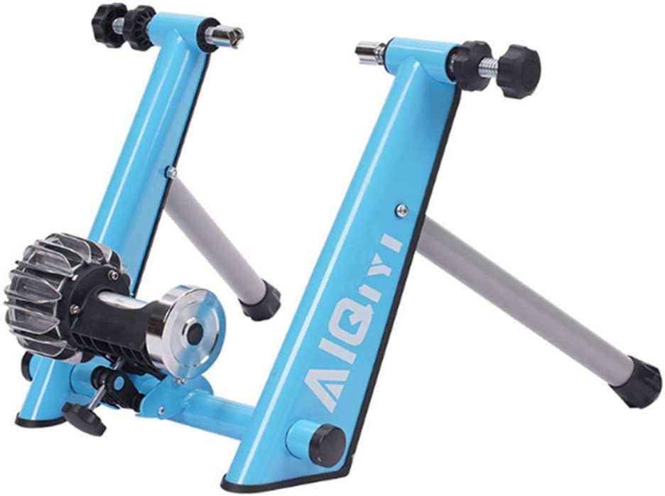 Elitte Bike Trainer Stand Steel, Portable Road BikeTrainer for Indoor Exercise Riding, Maximum Capacity up to 220kg/485lbs