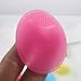 Soft Facial Cleansing Appliance Silicone Facial Cleansing Brush for Face Exfoliating Cleaning