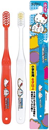 エビス ドラえもん ハローキティ歯ブラシ 信用 3本入り 小学生用