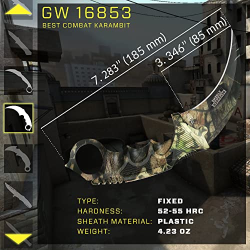 Karambit Knife Karambit Fixed Blade Knife Karambit Knives CSGO Raptor Claw Knifes with