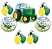 Tractor Birthday Party Balloons Decorations Farm Animal Cow John Deere Shower (MULTI, 1) primary