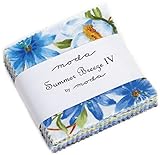 Summer Breeze IV Mini Charm Pack By Moda Classics; 42 - 2.5