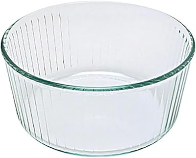 Pyrex Bake & Enjoy Glass Soufflé Dish 22cm x 22cm x 10cm High Resistance