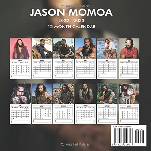 Jason momoa calendar 2023