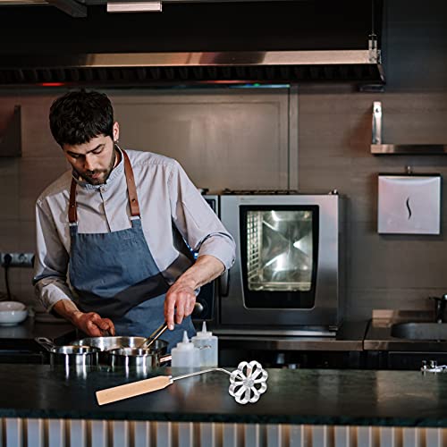 Tofficu Funnel Cake Ring Bunuelos Mold Rosette Timbale Set Aluminum