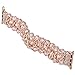 Tomazon Compatible Apple Watch Band 38mm, Fashion Handmade Elastic Stretch Crystal Beaded Metal Bracelet Link Women Girls iWatch Strap Compatible Apple Watch Series 3/2 / 1 - Pink