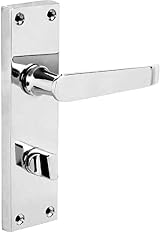 Designer Levers Victorian Straight Lever Door Handles Polished Chrome 1 Pair