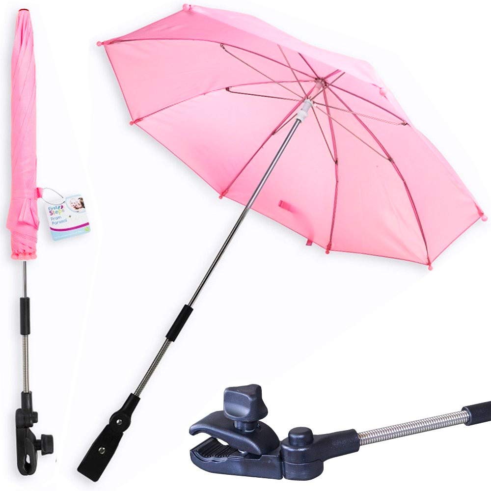 Buggyschirm Kinderwagenschirm Sonnenschirm Sonnenschutz mit flexibler Halterung