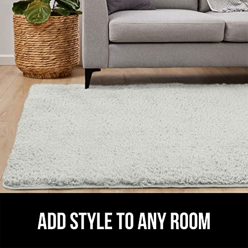 Gorilla Grip Soft Faux Fur Area Rug, Washable, Shed and Fade Resistant