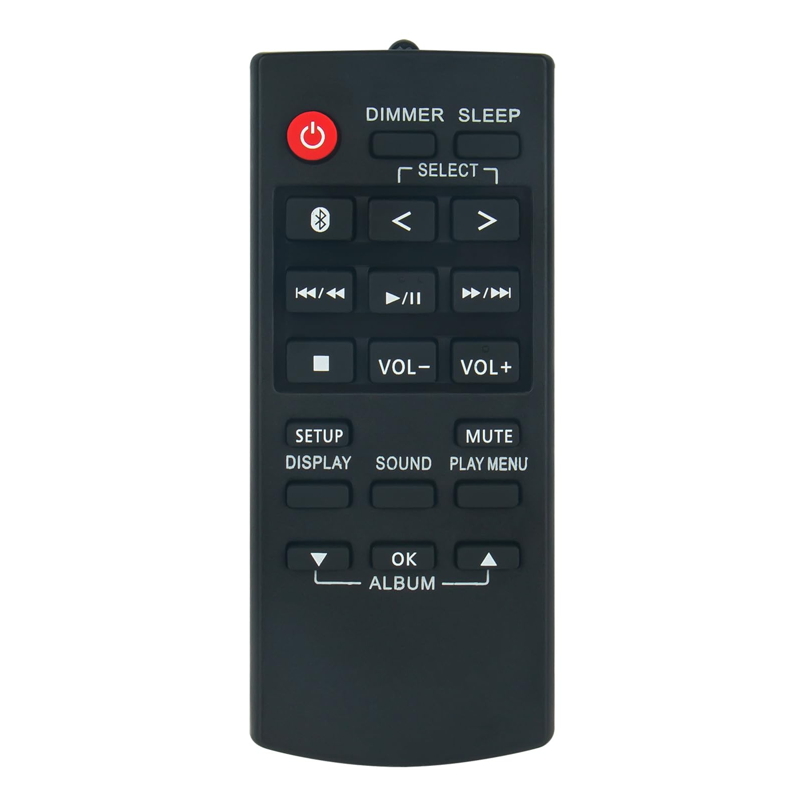 VINABTY N2QAYB001215 Replacement Remote Compatible with Panasonic Audio Speakers System SC-UA30GSXK SC-UA30GW-K