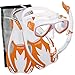 Cressi Rocks Kids Set, White/Orange, L/XL