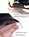 Lanyi 8 inch Brazilian Straight Lace Closure Free Part Virgin Human Hair Natural Black 1b Handmade 130% Deisity Closure 4x4 Lace