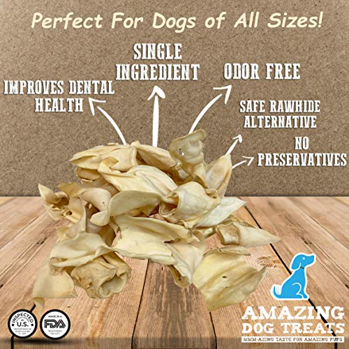 Cow Ears Chips and Strips Dog Chews (10 lb Box) Best Rawhide