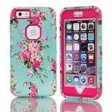 iPhone 6S Plus/iPhone 6 Plus Case, Firefish [Slim Fit] Soft Silicone and Hard PC Hybrid Cover [Shock Proof] Anti Scratch Protective Case for Apple iPhone 6 Plus/6S Plus 5.5