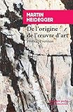 De l'origine de l'oeuvre d'art : Première version by 